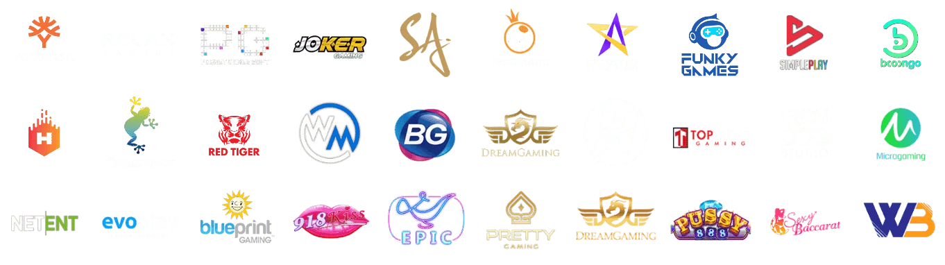 MEGACLUB รวมค่ายเกมคาสิโนชั้นนำทั่วโลก